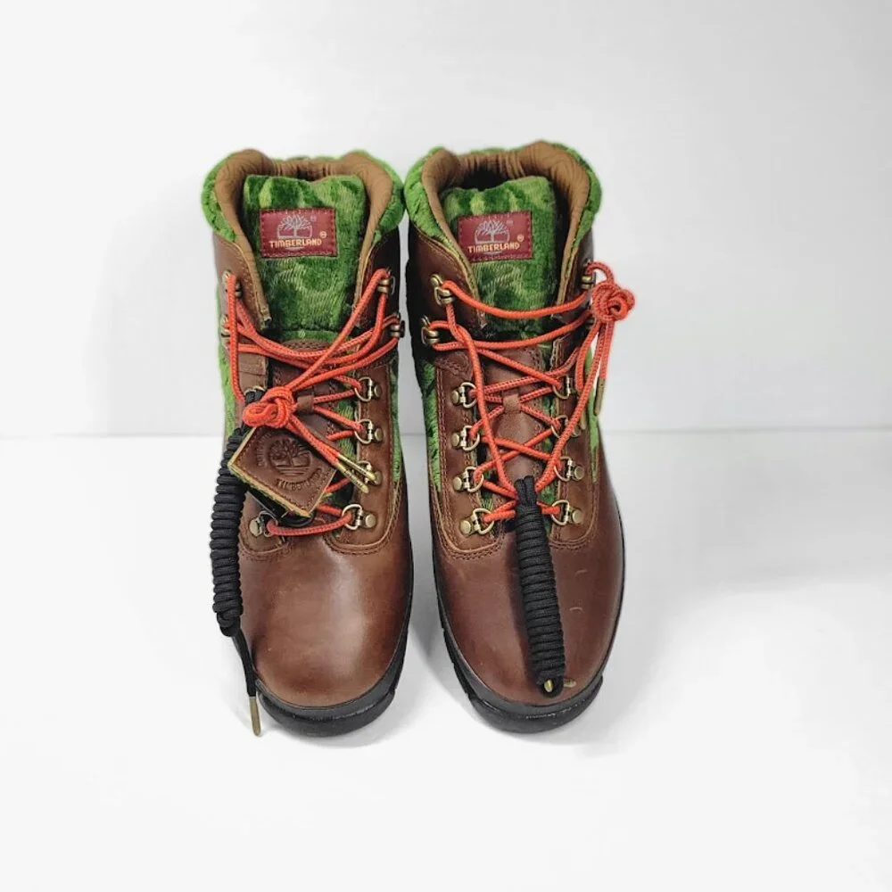 TIMBERLAND black pioneers euro hiker boots Sz 11 NEW - Picture 2 of 10